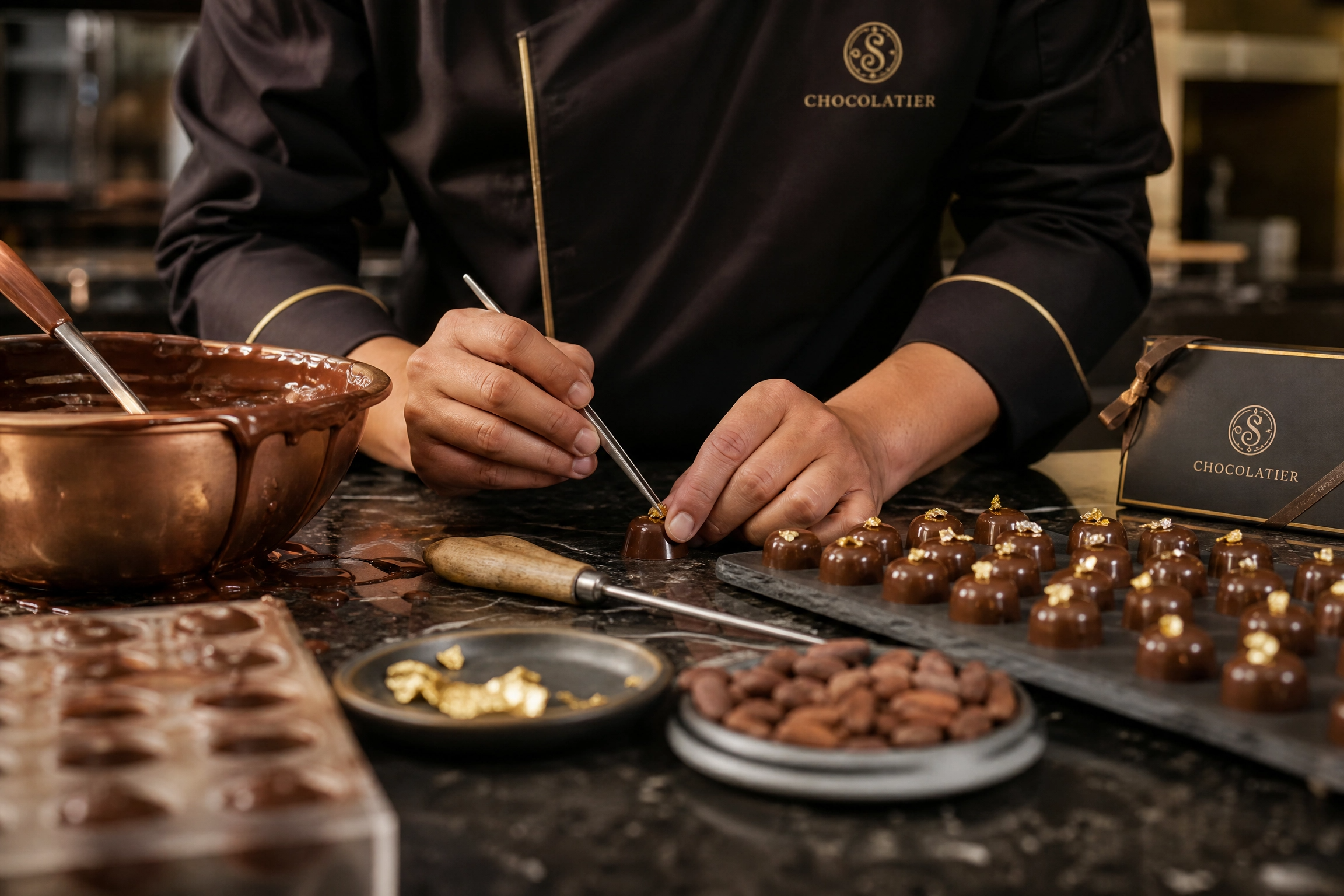 El arte detrás de un chocolate premium